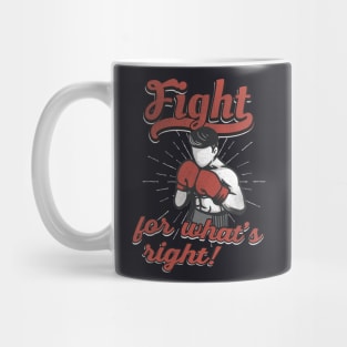 Boxer Slogan Boxing Mug